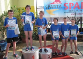 Wiosenne Mistrzostwa RWKS SPARTA w pływaniu