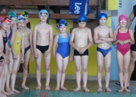 Wiosenne Mistrzostwa RWKS SPARTA w pływaniu najmłodszych Spartan