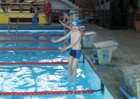 Wiosenne Mistrzostwa RWKS SPARTA w pływaniu najmłodszych Spartan