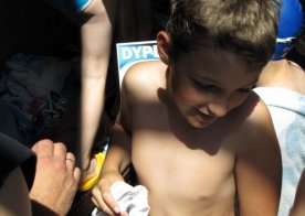 Wiosenne Mistrzostwa RWKS SPARTA w pływaniu najmłodszych Spartan