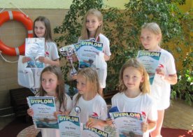 Wiosenne Mistrzostwa RWKS SPARTA w pływaniu najmłodszych Spartan