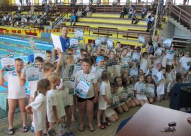 Wiosenne Mistrzostwa RWKS SPARTA w pływaniu najmłodszych Spartan