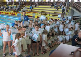 Wiosenne Mistrzostwa RWKS SPARTA w pływaniu najmłodszych Spartan