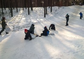 Śnieżna integracja :)