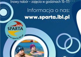 Nauka pływania w Sparcie!
